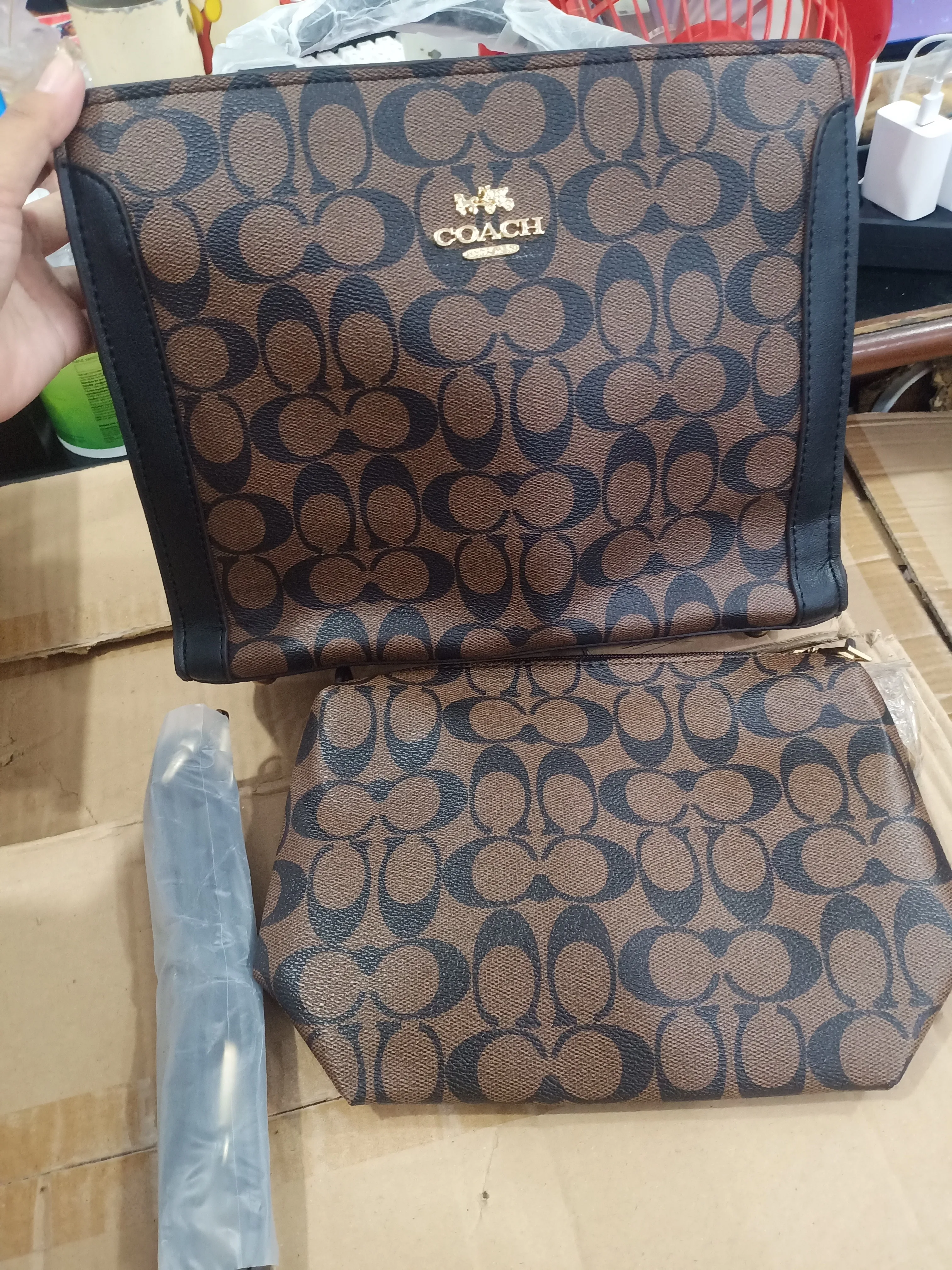 COC TOTE COKLAT